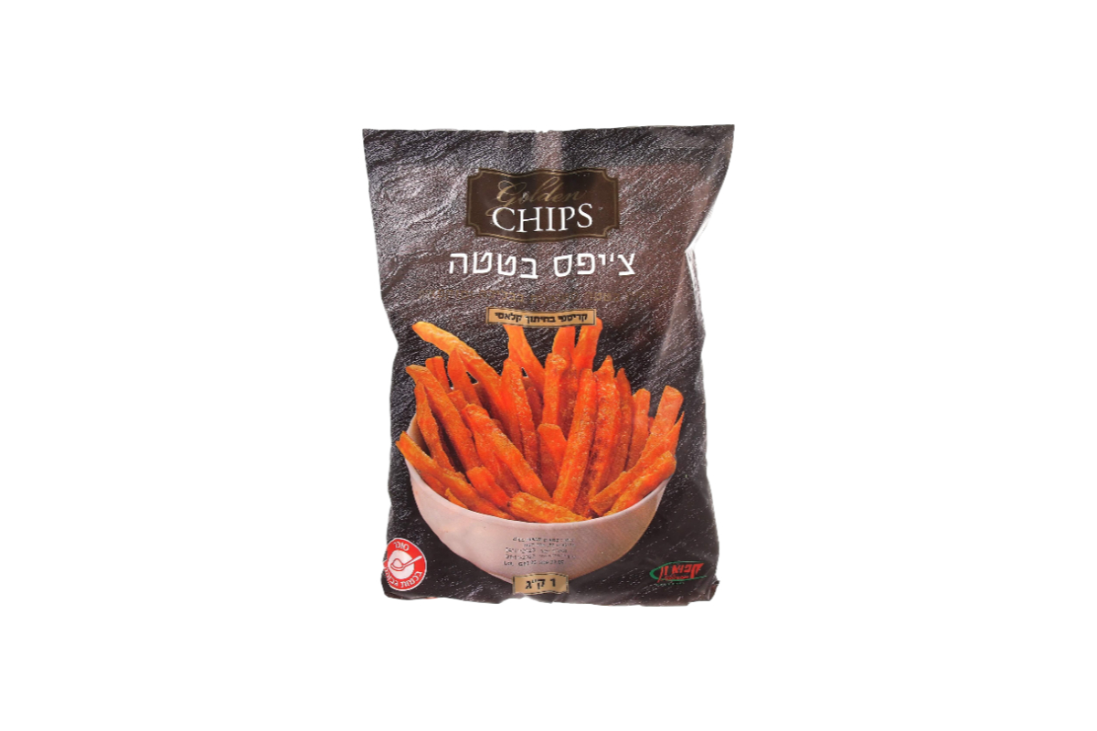 גולד צ'יפס בטטה קריספי 1ק''ג photo number 1